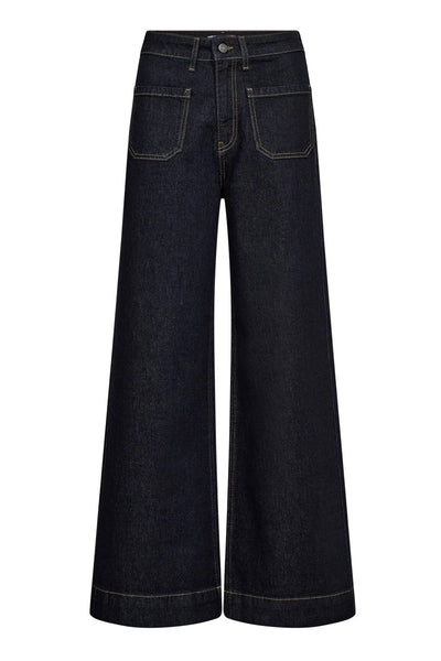 SoleCC Pocket Jeans 45002-Dark Denim - 500005 Thumbnail