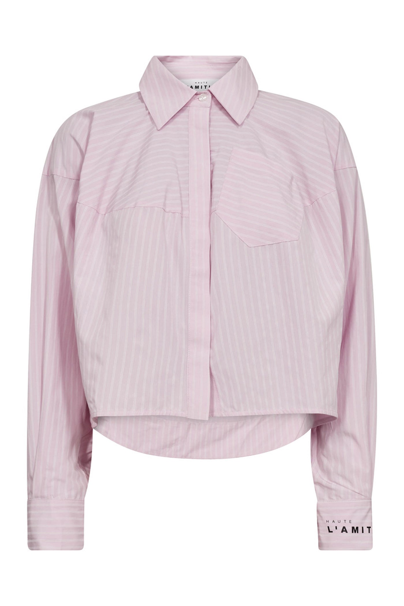 Sophie Rose Stripe Shirt Iced Rose - HL10554