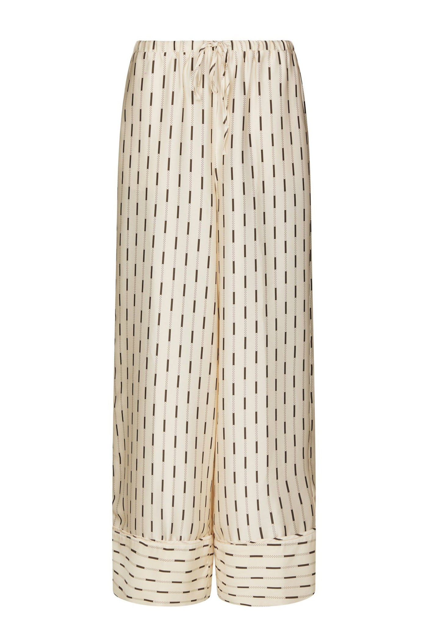 Sora Print Pants Creme - 169279