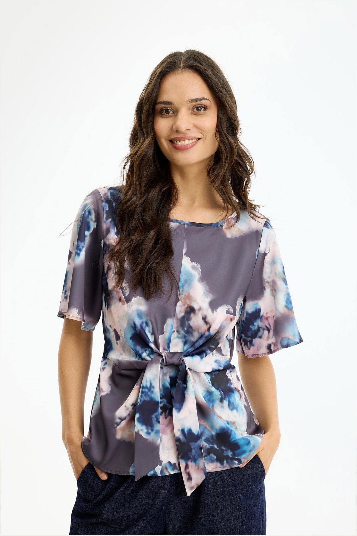 Soraya blouse Brown - 17200