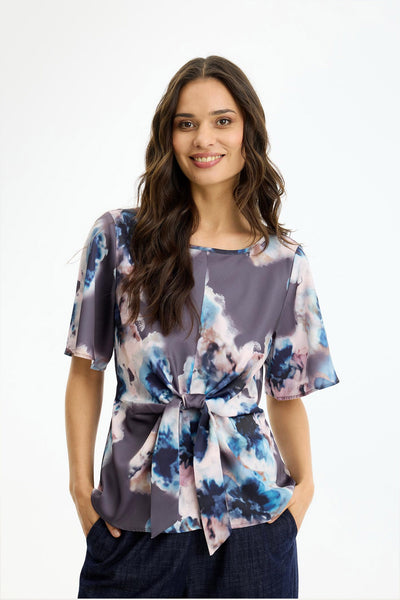 Soraya blouse Brown - 17200 Thumbnail