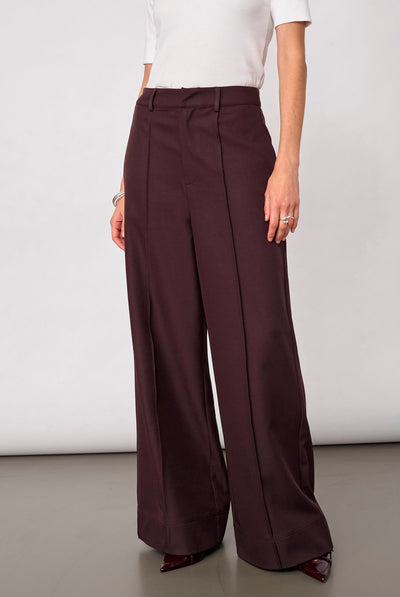LunaCC Pleat Pant 20016-Bison - 500391 Thumbnail