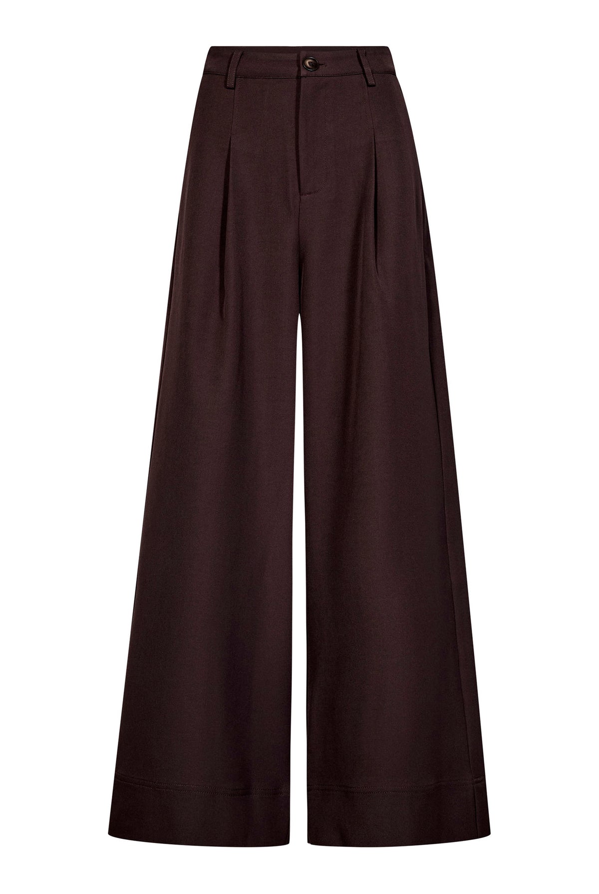 LunaCC Pleat Pant 20016-Bison - 500391