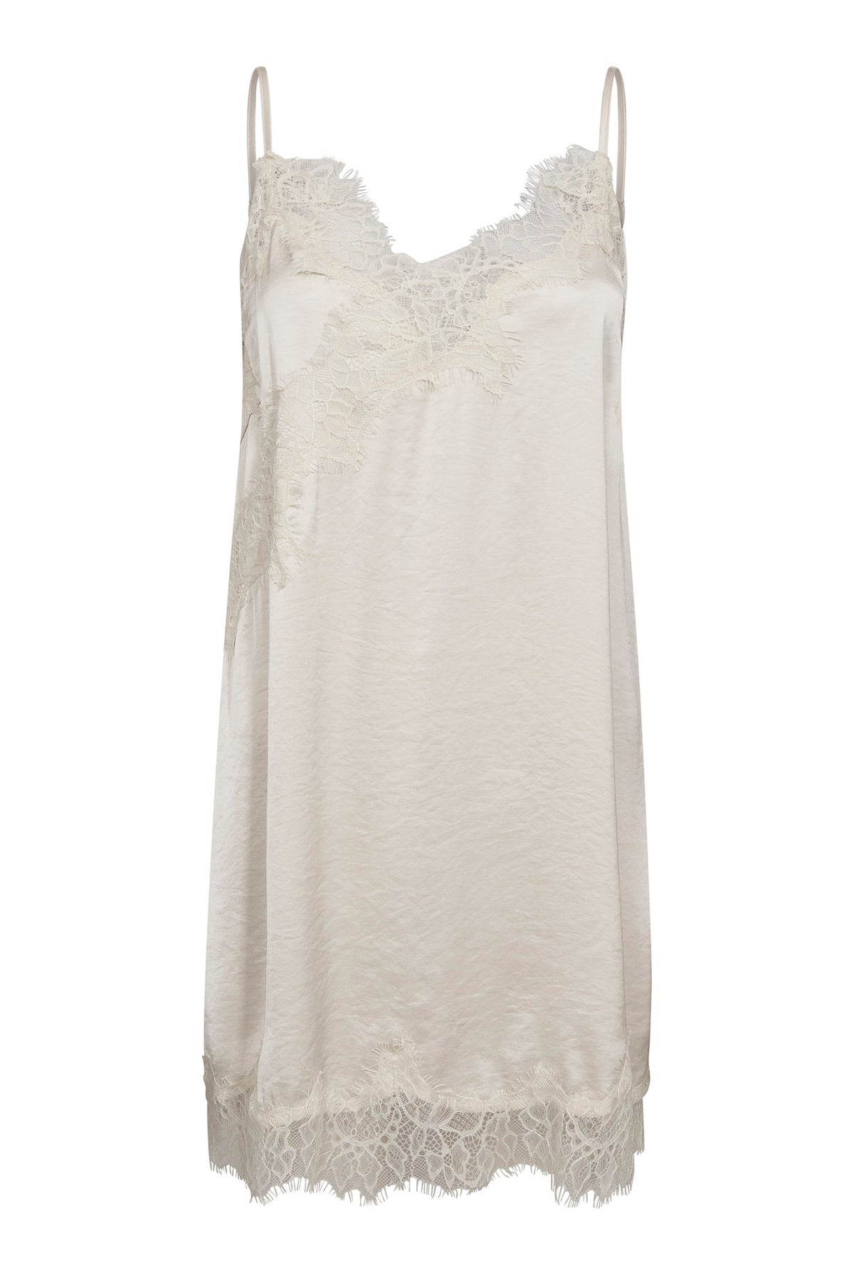 IdunCC Lace Crop Dress 11-Off white - 46107