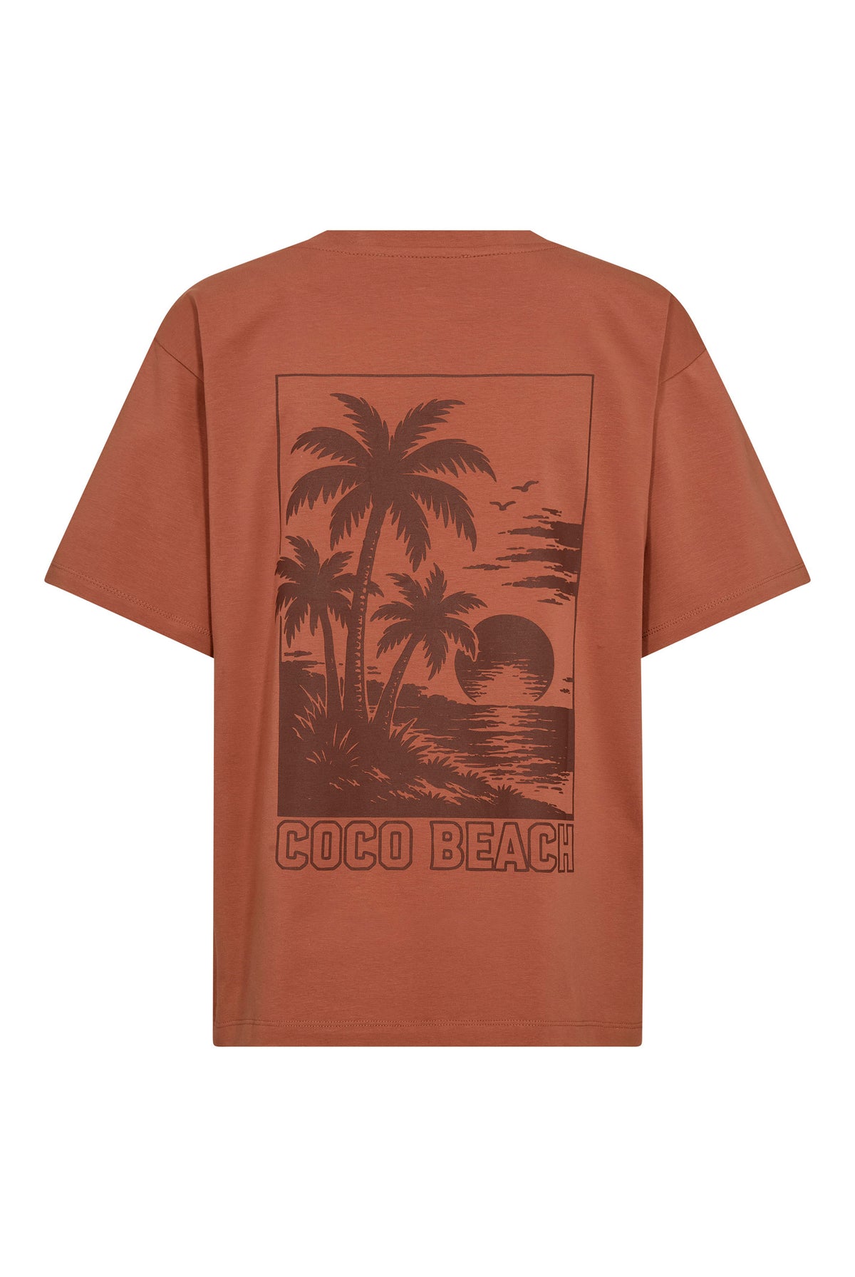 Coco BeachCC Box Tee 80-Chocolate - 43022