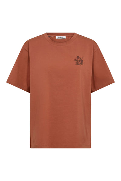 Coco BeachCC Box Tee 80-Chocolate - 43022 Thumbnail