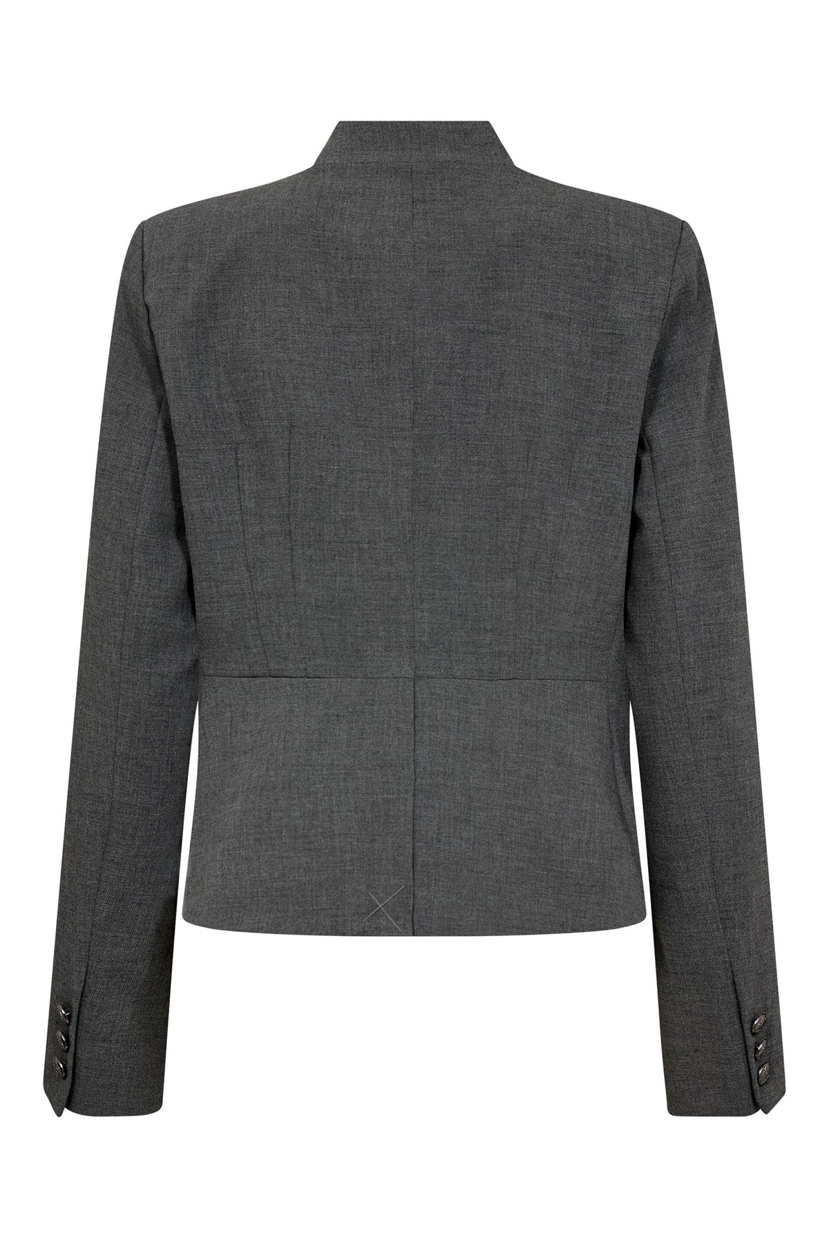 Priscillacc Officer Jacket Mid Grey - 500823