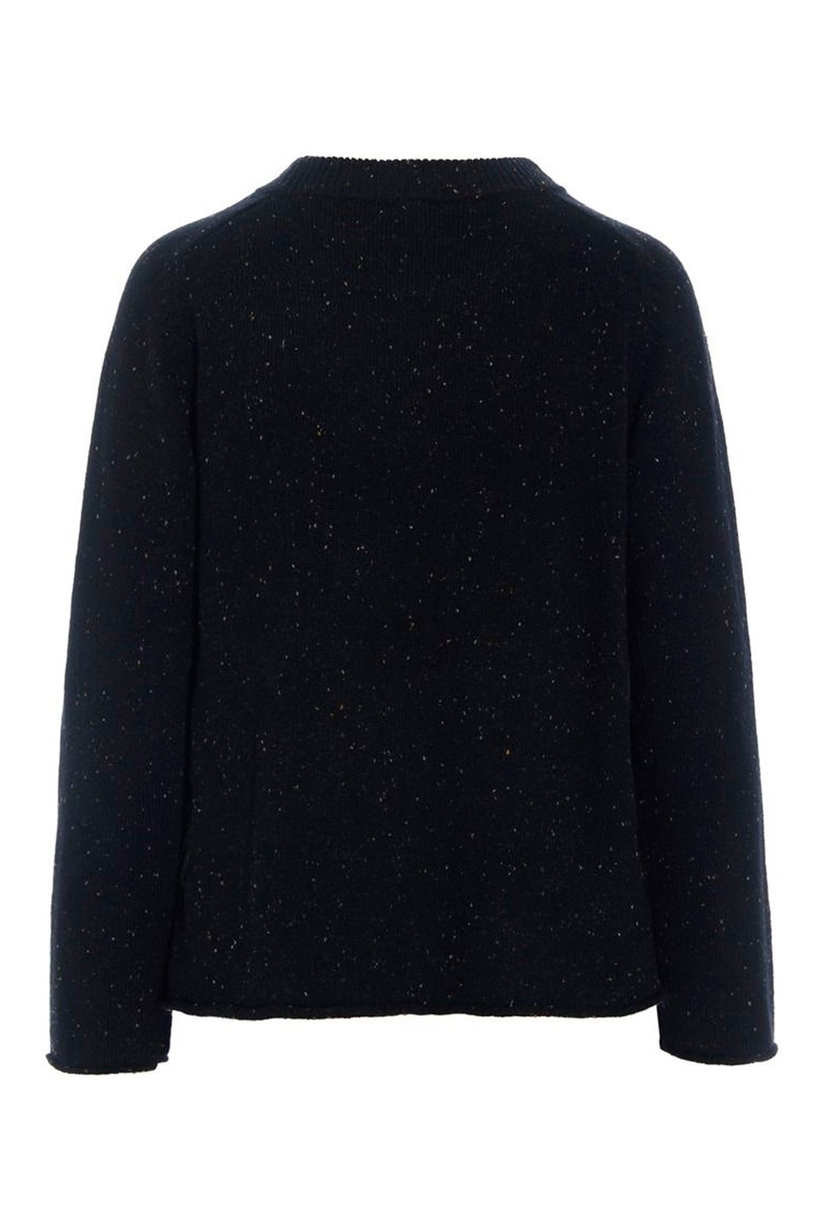 Shinabi raglan bluse BLACK W SPRINKLES - 267-1085-6005