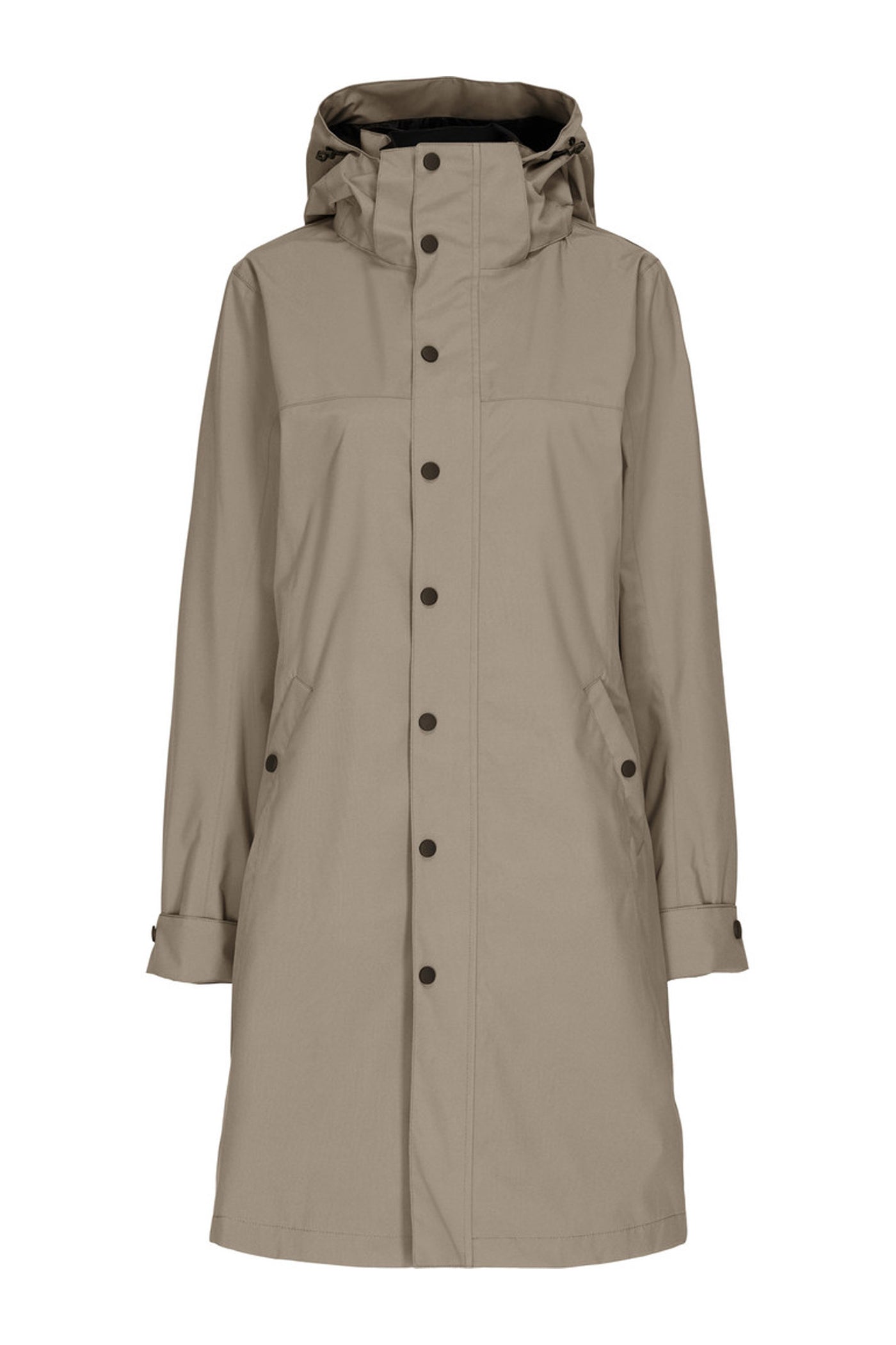 Spring Function Jacket Taupe w. Black acc. - 40400