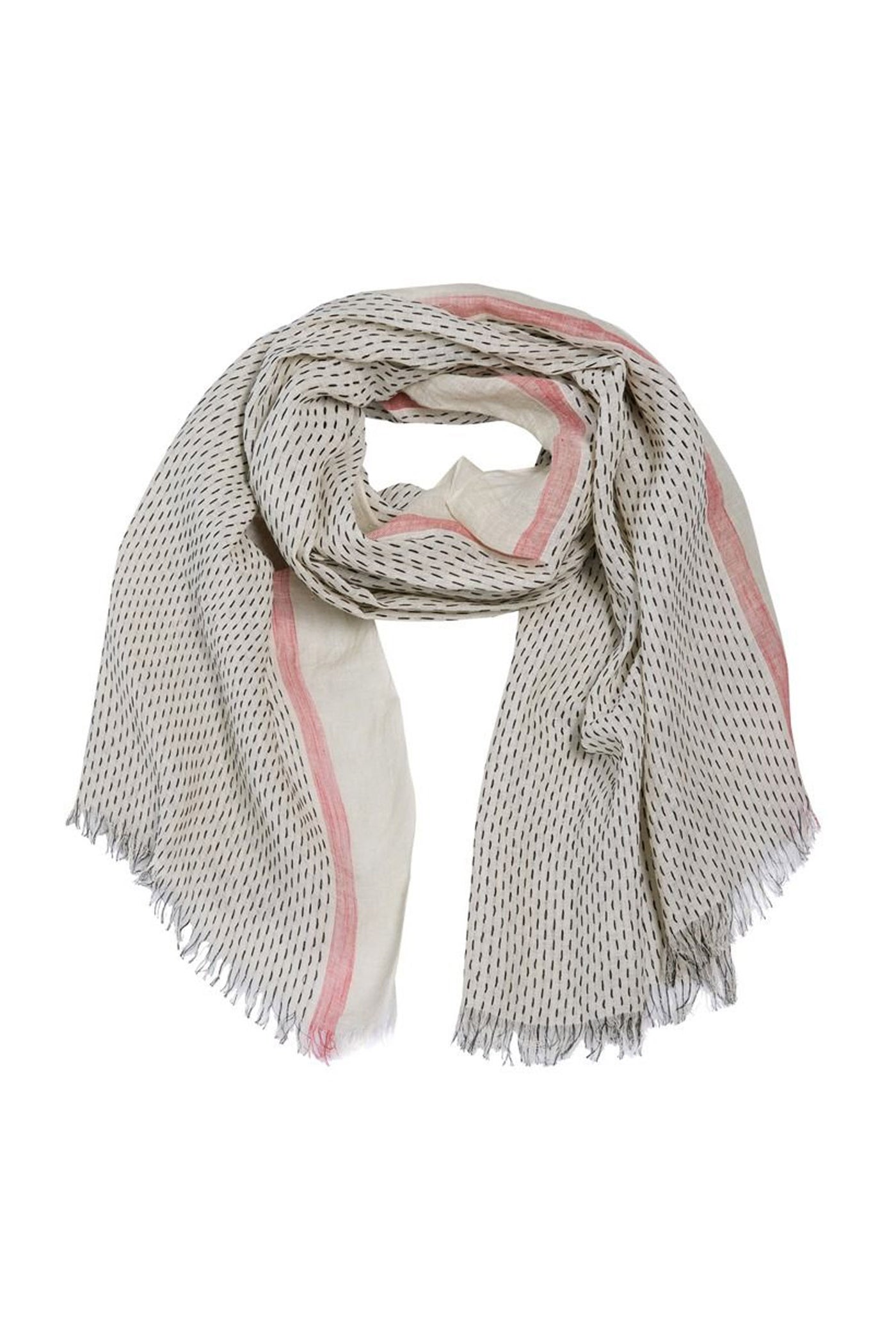 Stitch tørklæde IVORY STITCH - 261-5122-5750