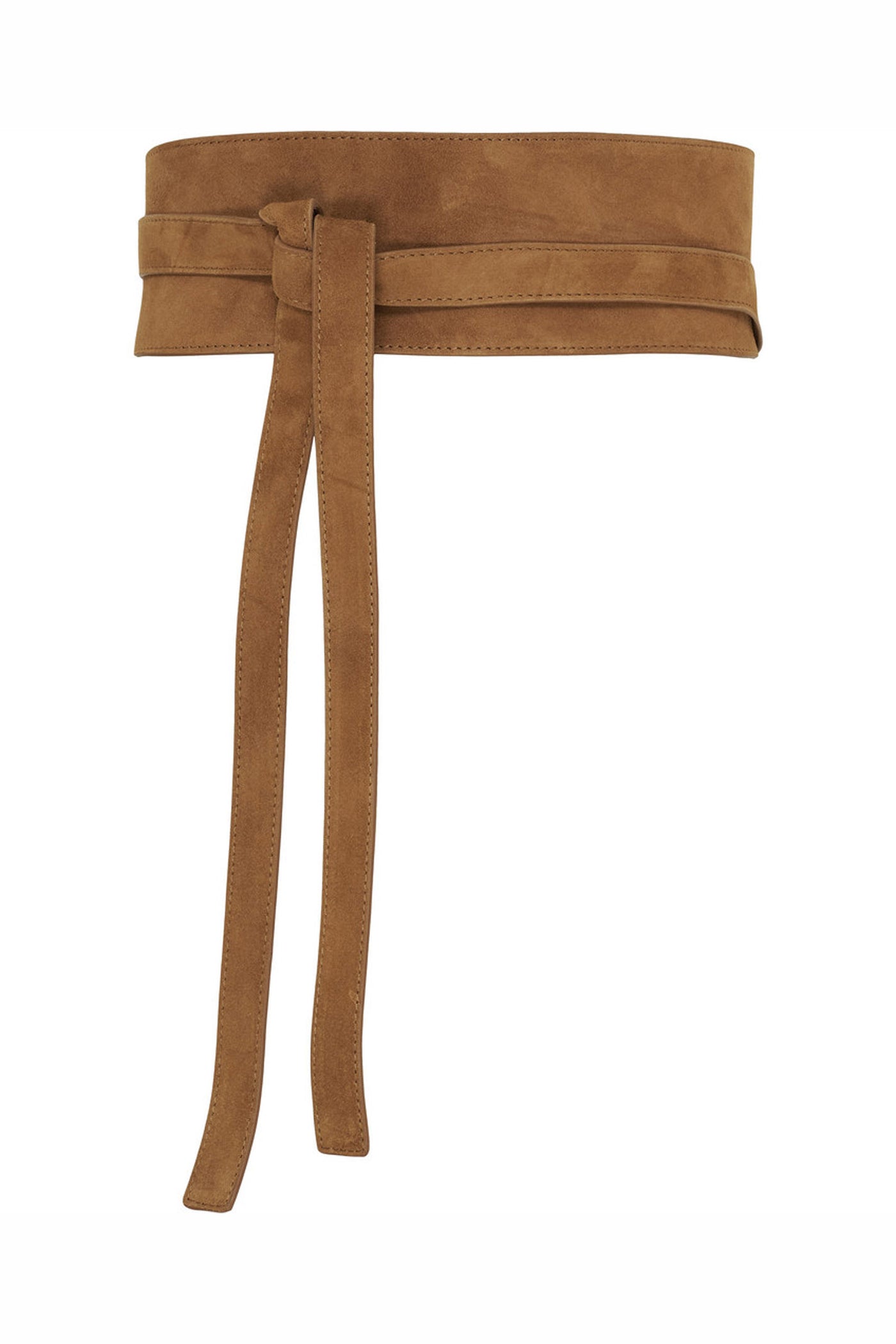 Suede Waist Belt Caramel - 180078