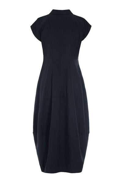 Sukosu kjole med krave Black - 263-2474-5776 Thumbnail