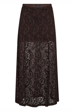 Summer Lace Skirt Mocca - HL10133