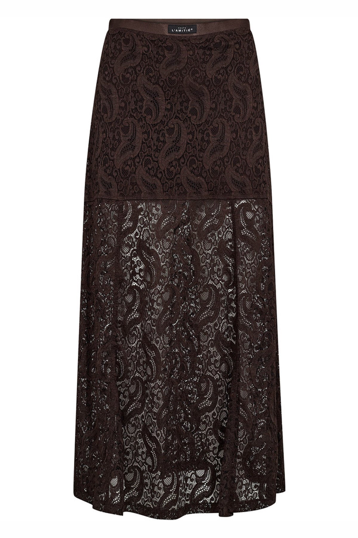 Summer Lace Tall Skirt Mocca - HL10580