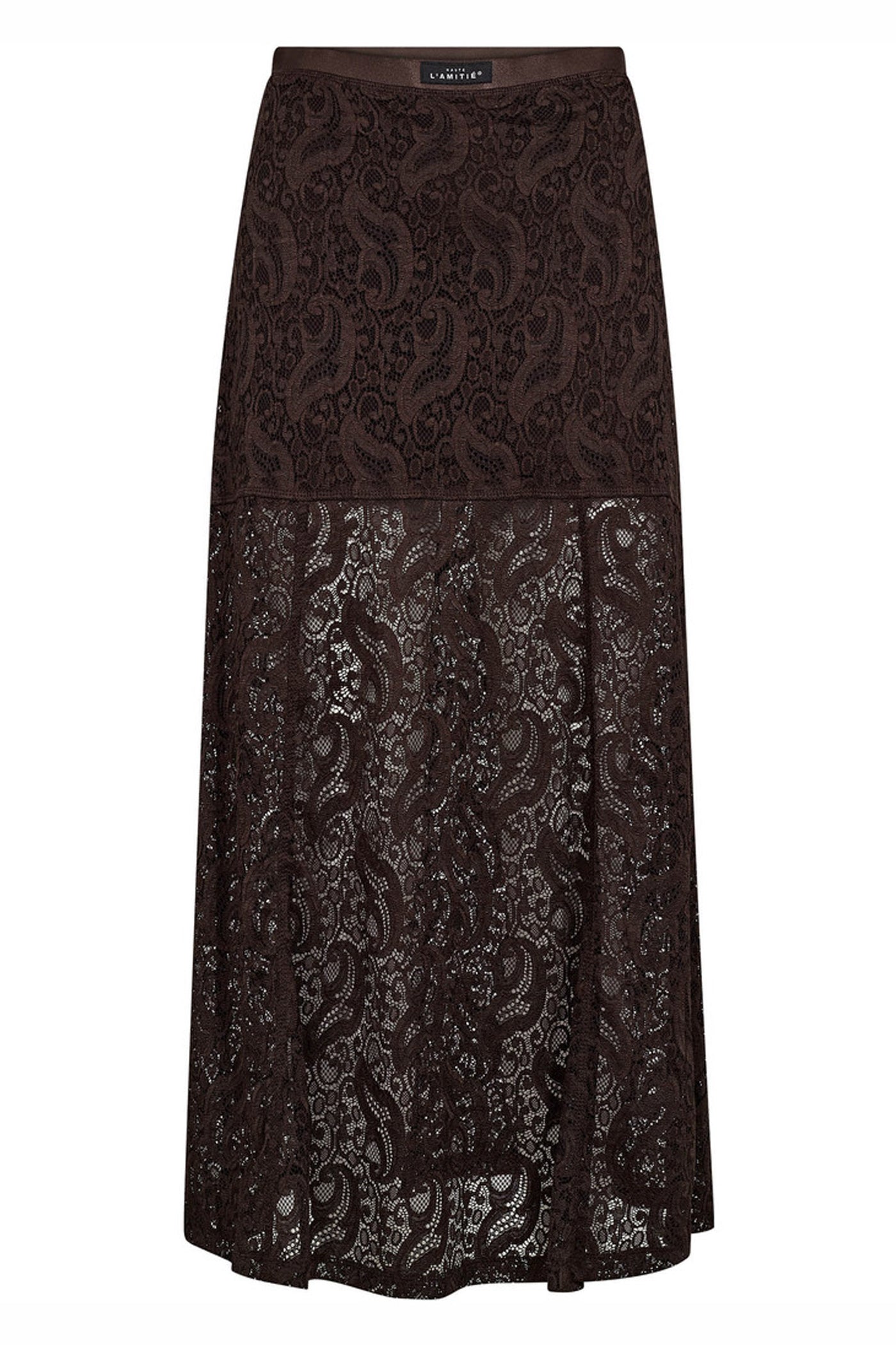Summer Lace Tall Skirt Mocca - HL10580