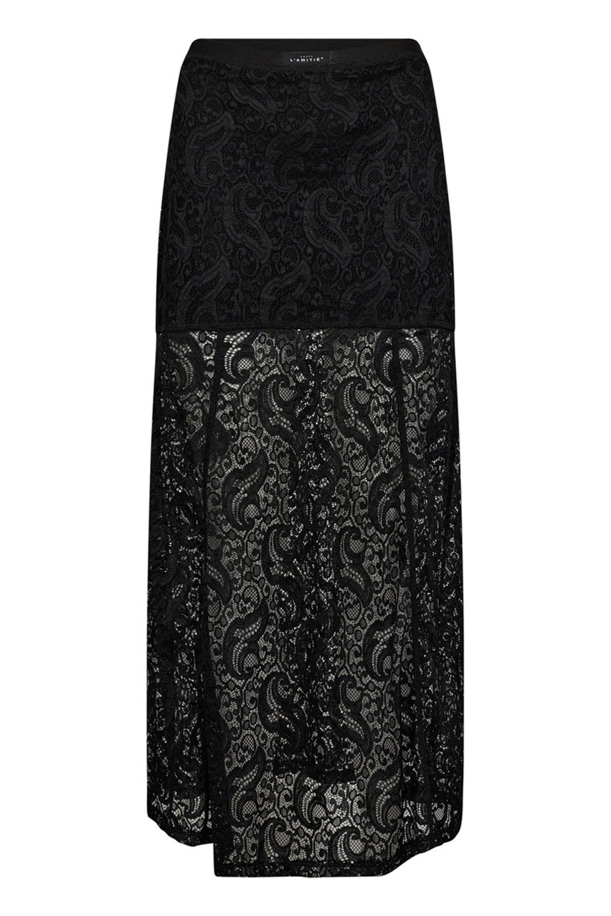 Summer Lace Tall Skirt Black - HL10580