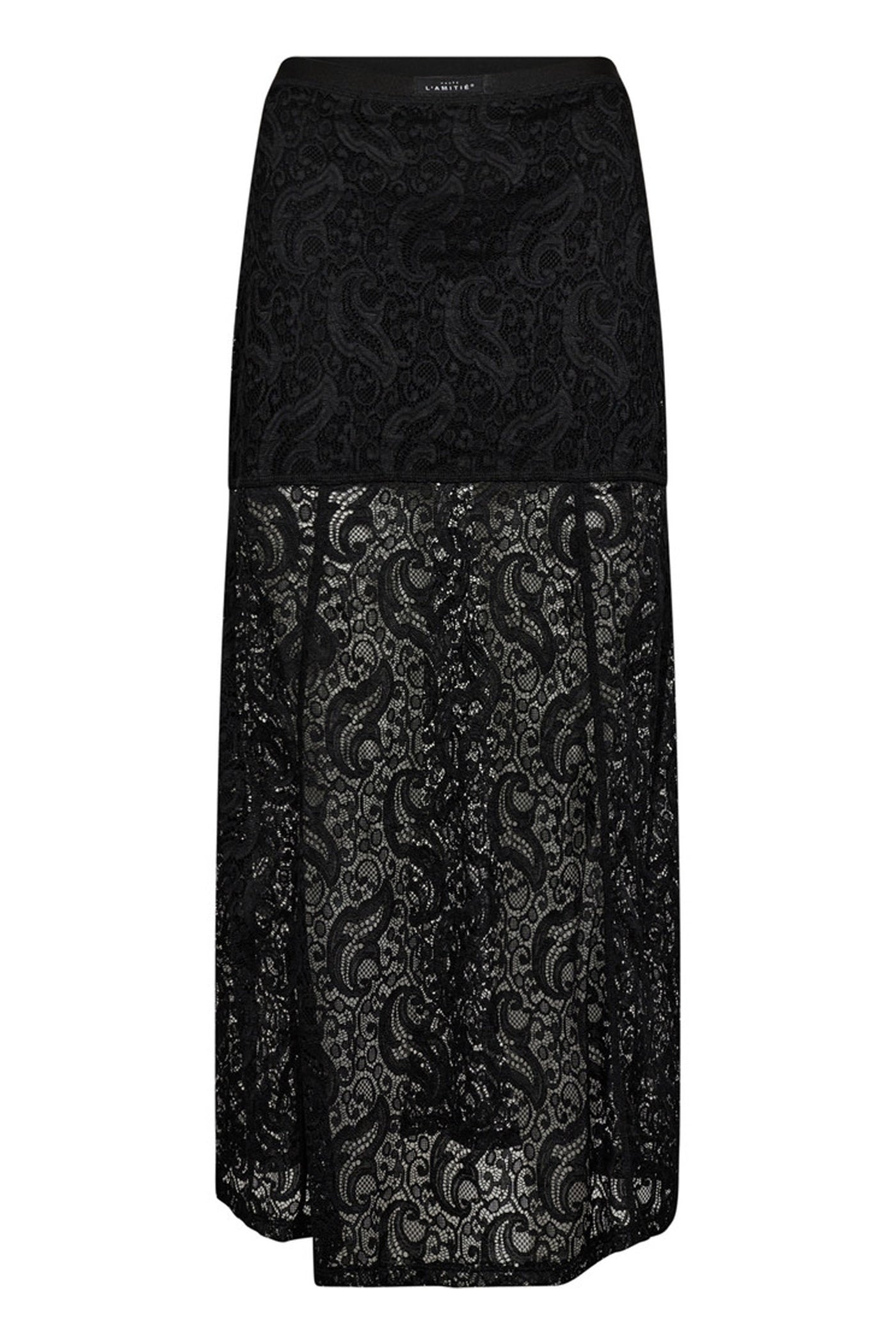 Summer Lace Tall Skirt Black - HL10580
