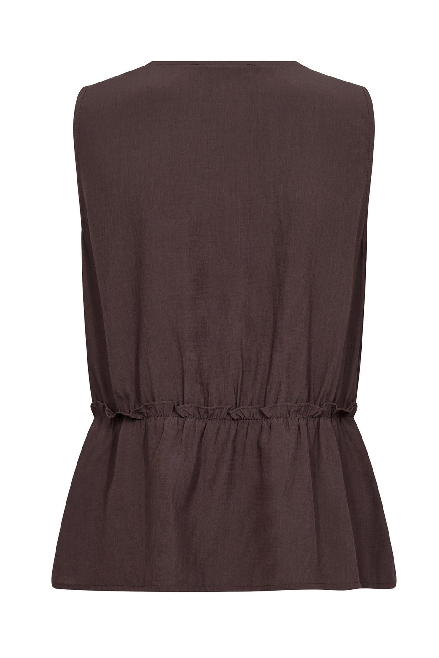 SunnyCC Lace Top 145-Dark Brown - 45128