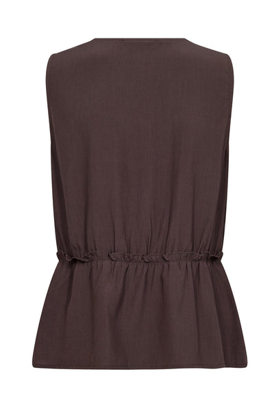 SunnyCC Lace Top 145-Dark Brown - 45128 Thumbnail