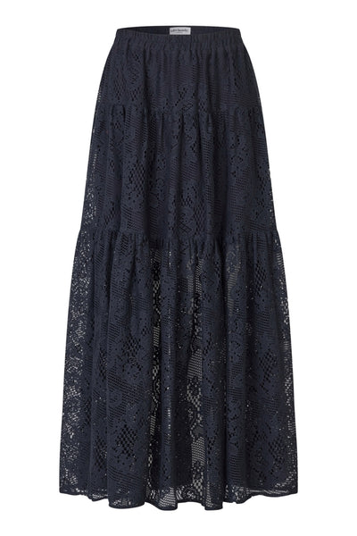 SunsetLL Maxi Skirt 27 Dark Navy - 25266-2026 Thumbnail