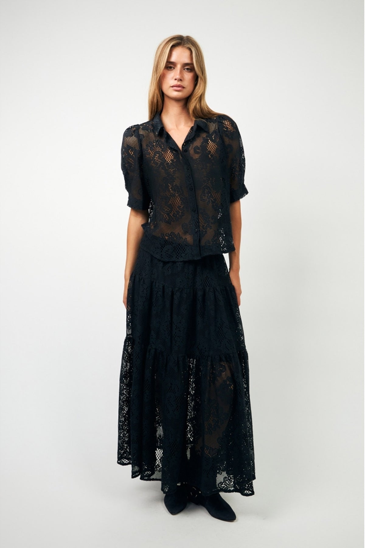 SunsetLL Maxi Skirt 27 Dark Navy - 25266-2026