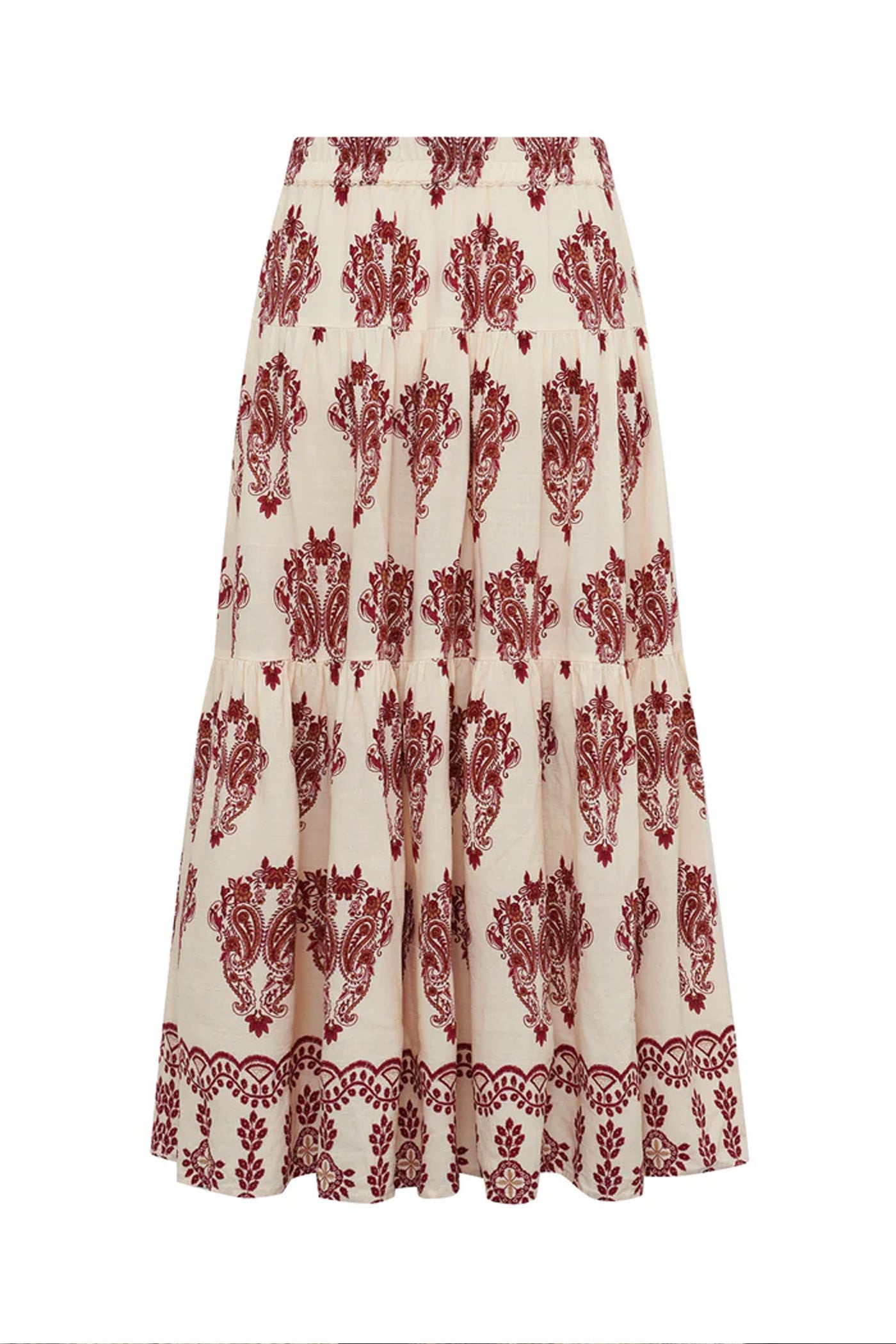 Sunsetll Maxi Skirt Creme - 26256-2013