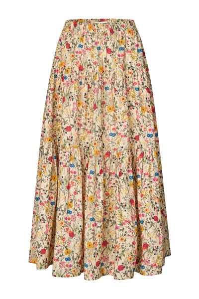 Sunsetll Maxi Skirt Flower Print - 26241-2006 Thumbnail