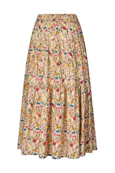 Sunsetll Maxi Skirt Flower Print - 26241-2006 Thumbnail