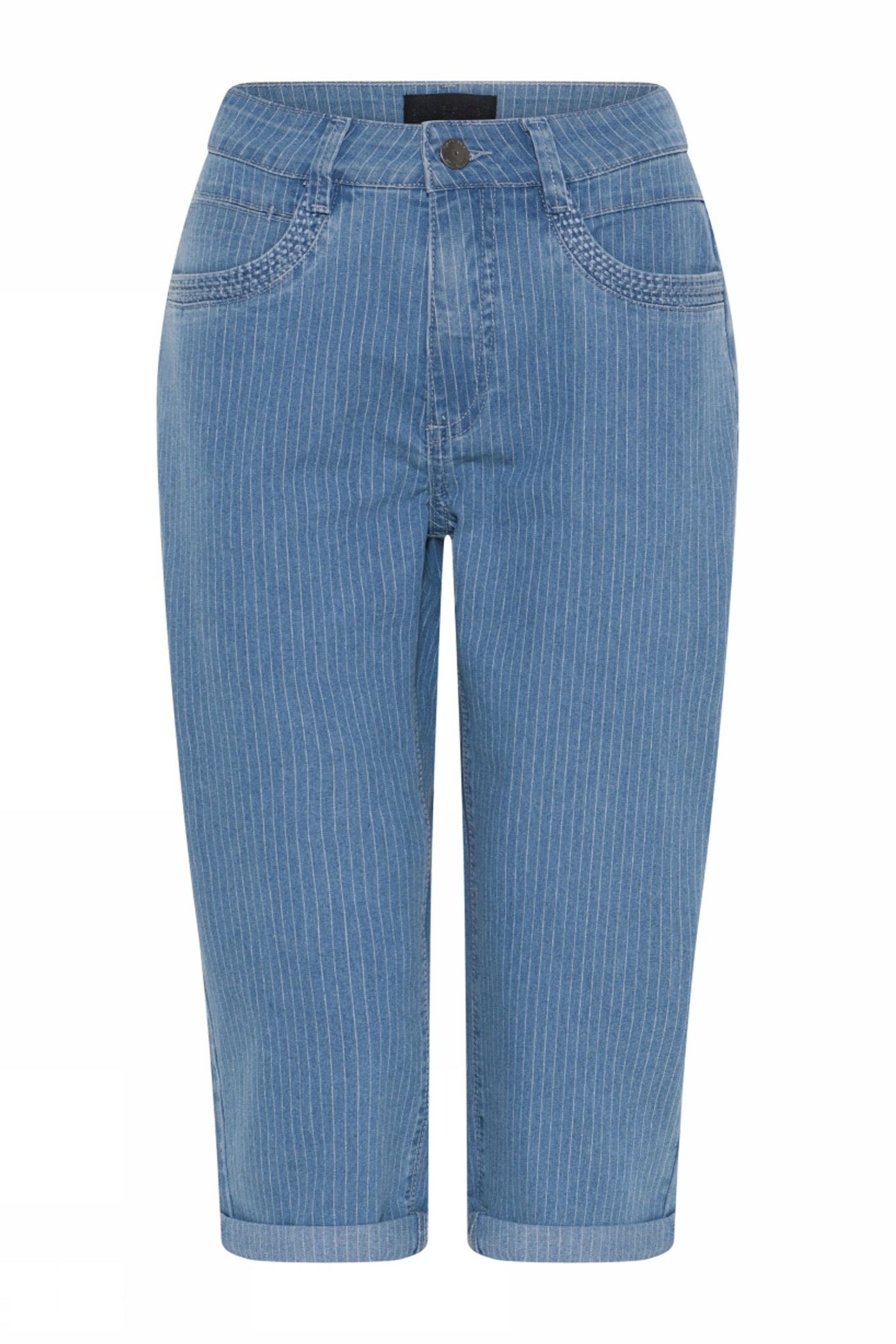 Suzanne Capri DENIM STRIPE 6349-Stripe - 6633/697
