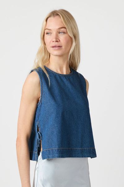 Svetlana D Top Blue - 164328 Thumbnail