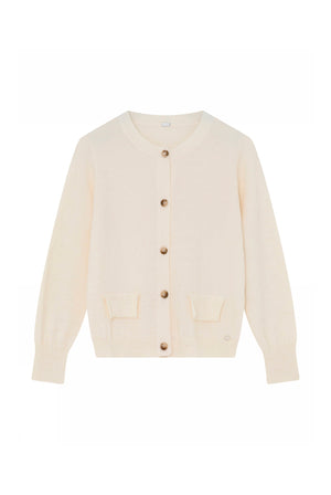 Magda, knit cardigan 1193-Pale Sand - 62419/3757