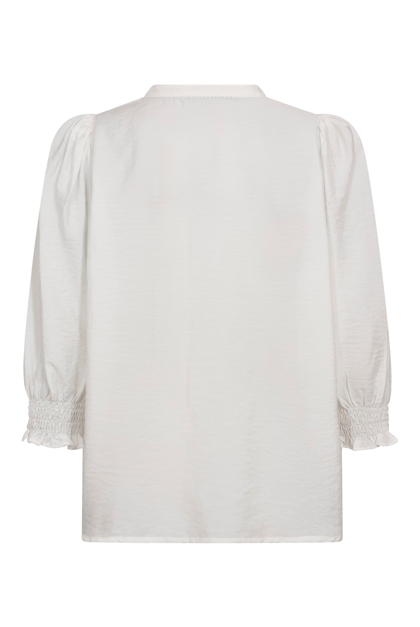 CallumCC Lace Puff V-Shirt 4000-White - 45173