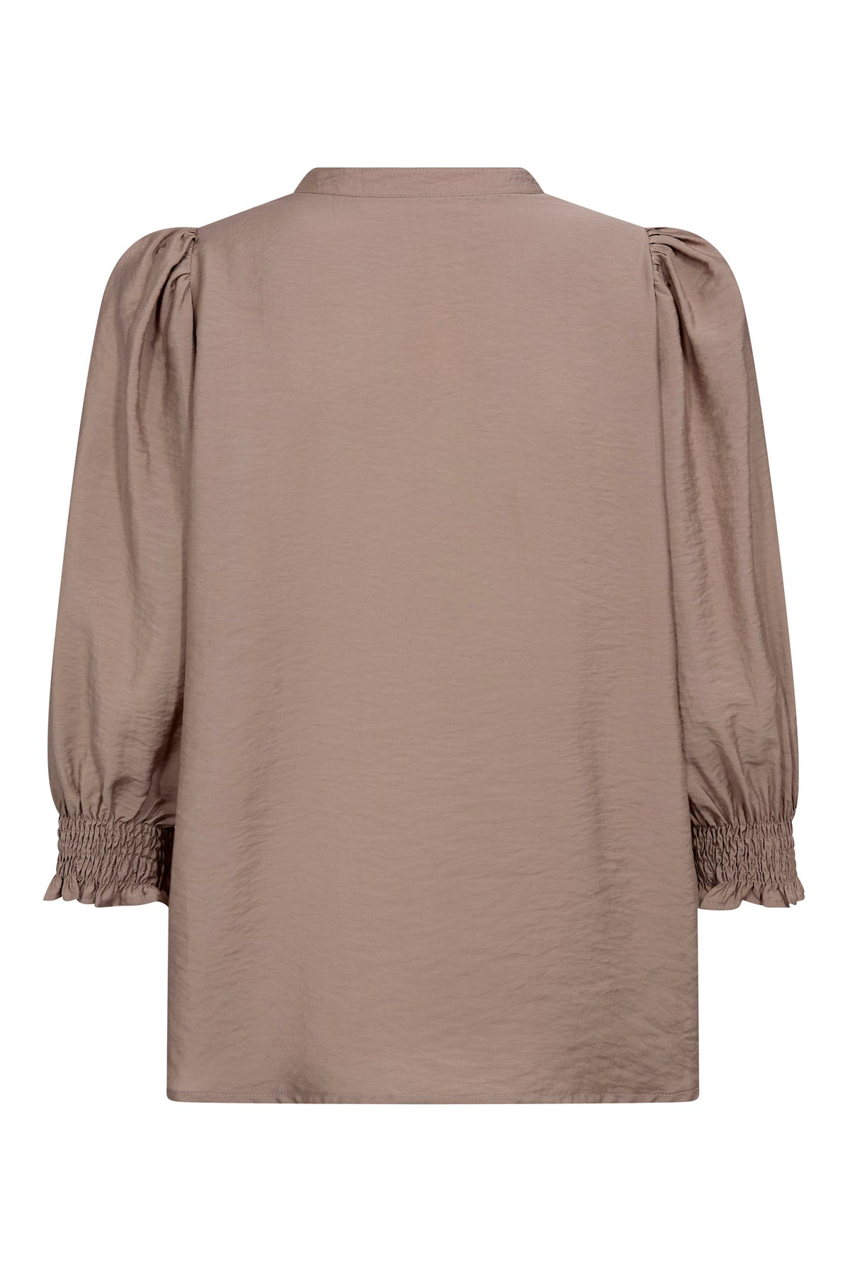 CallumCC Lace Puff V-Shirt 2006-Taupe - 45173