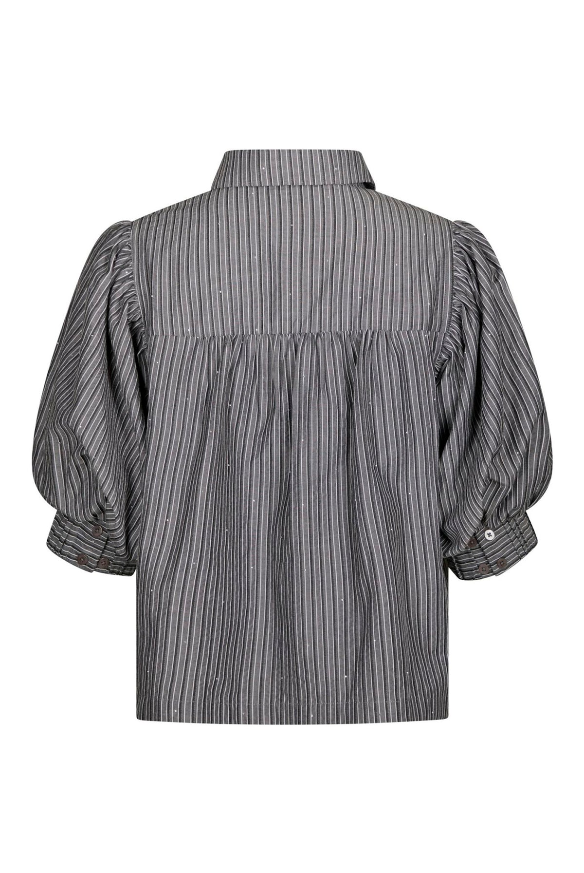 Etta Stripe B Shirt DARK GREY - 169544