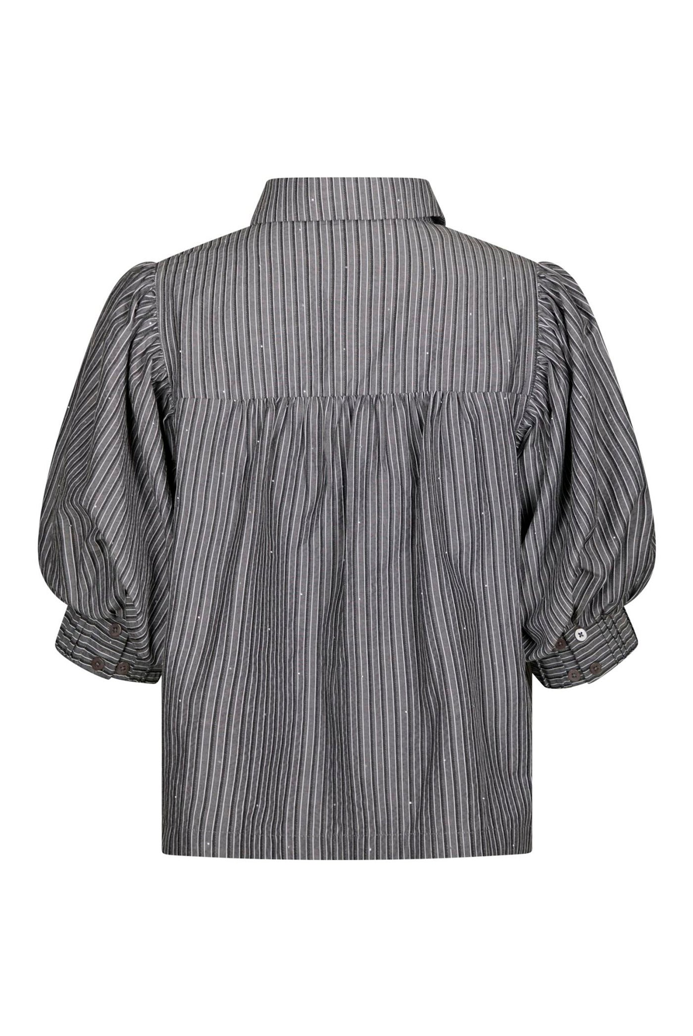 Etta Stripe B Shirt DARK GREY - 169544