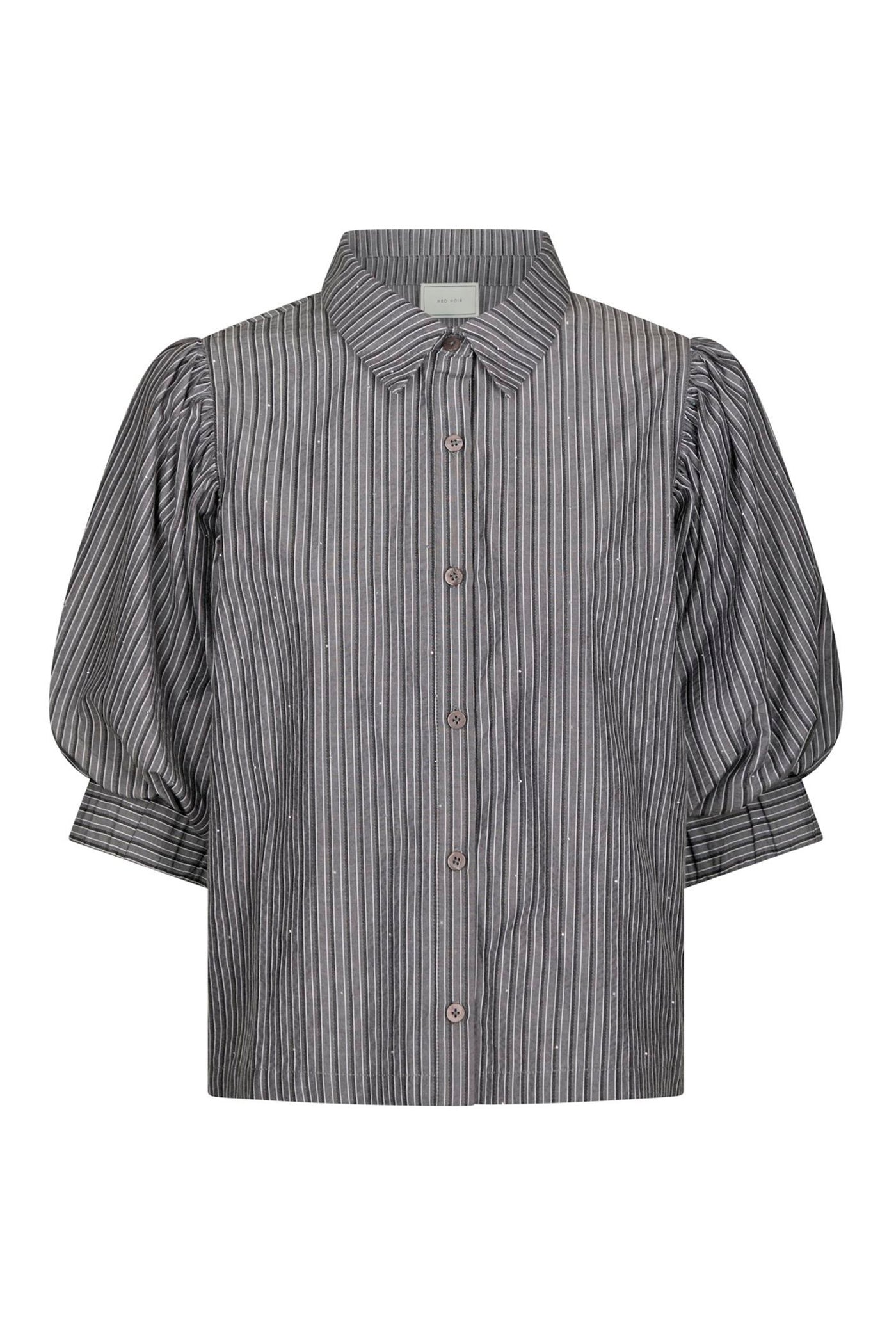 Etta Stripe B Shirt DARK GREY - 169544