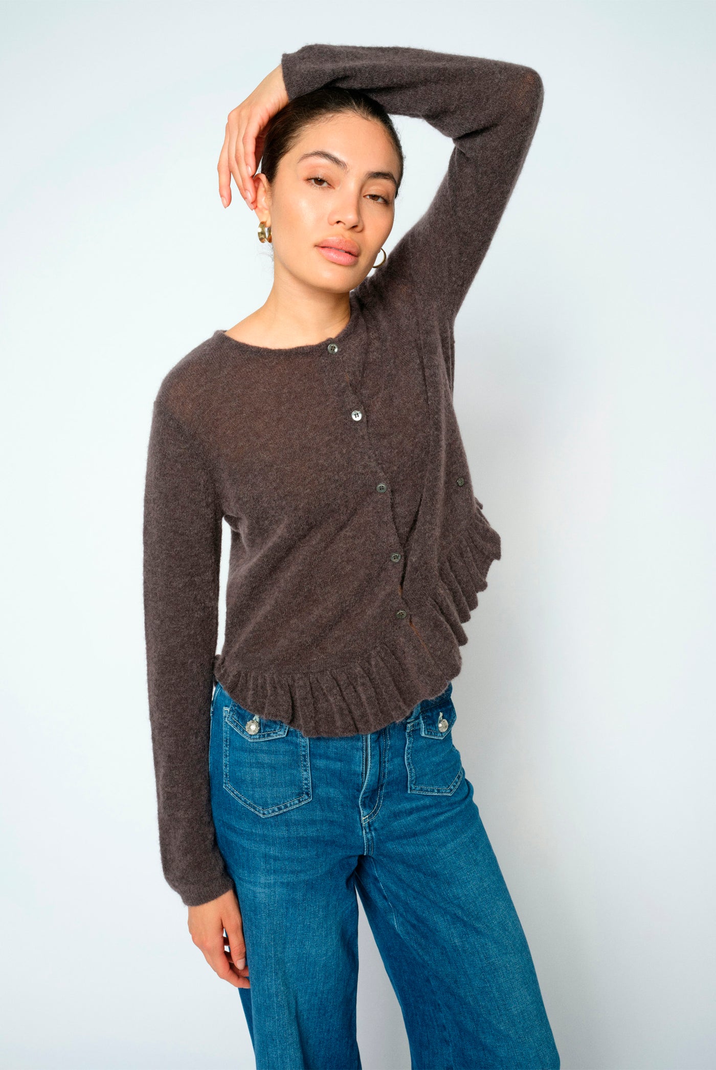 MMMape Alice Knit Cardigan Subterranean - 177560