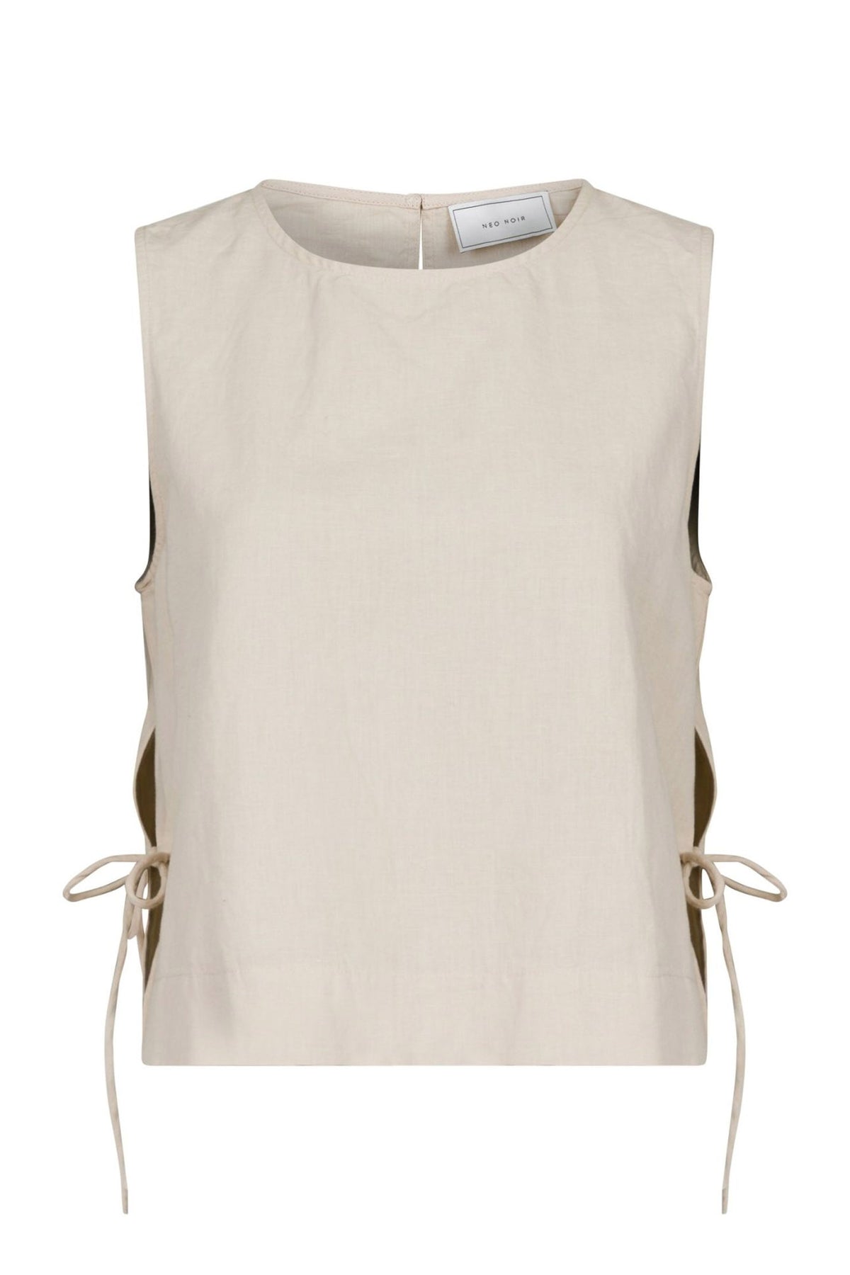 Svetlana Linen Top SAND - 159947