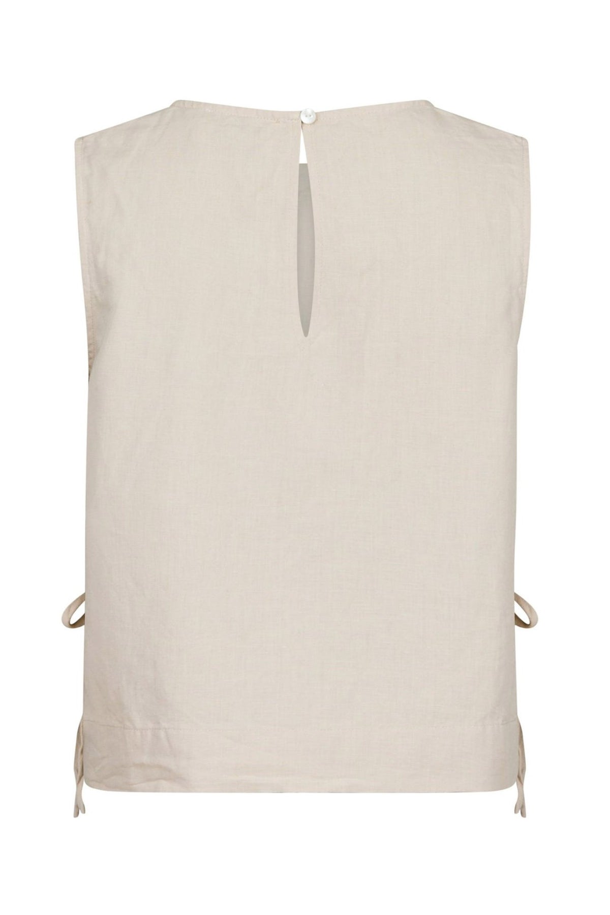 Svetlana Linen Top SAND - 159947