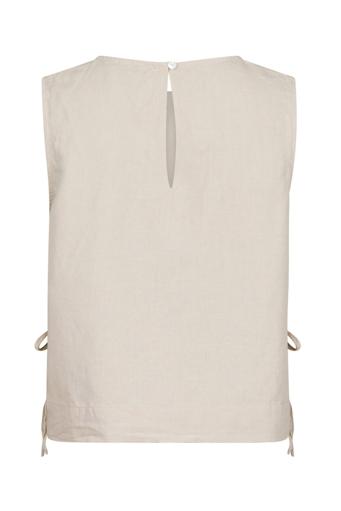 Svetlana Linen Top SAND - 159947