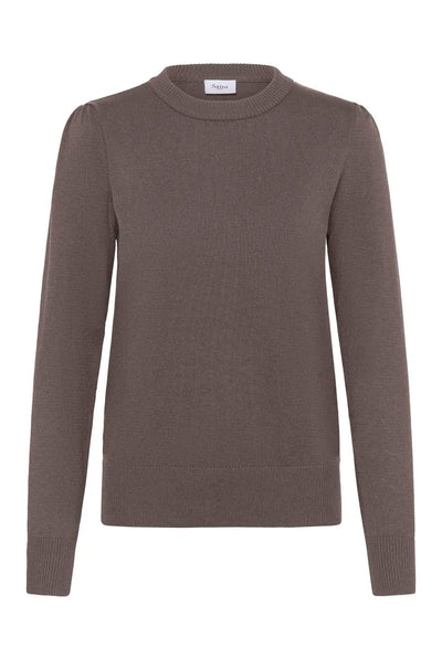 MilaSZ Pullover Mink Melange - 1914301 - 30511753 Thumbnail