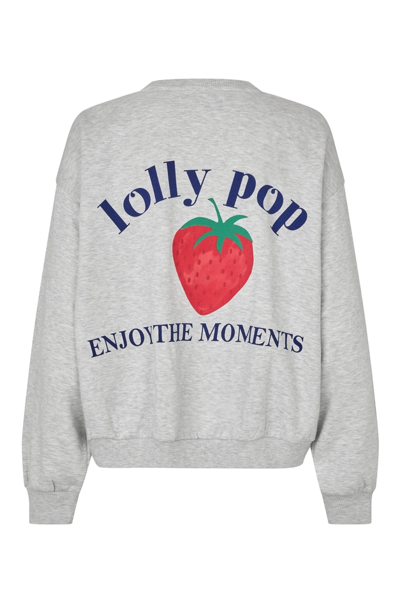 SydneyLL Strawberry Sweatshirt 13 Light Grey Melange - 26124-1080