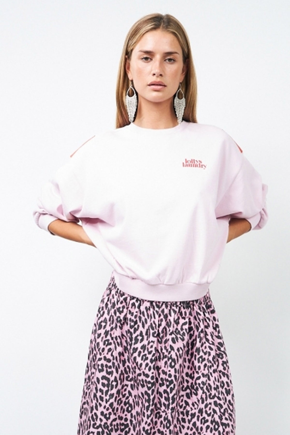 SydneyLL Sunset Sweatshirt LS 84 Light Pink - 25586-1020