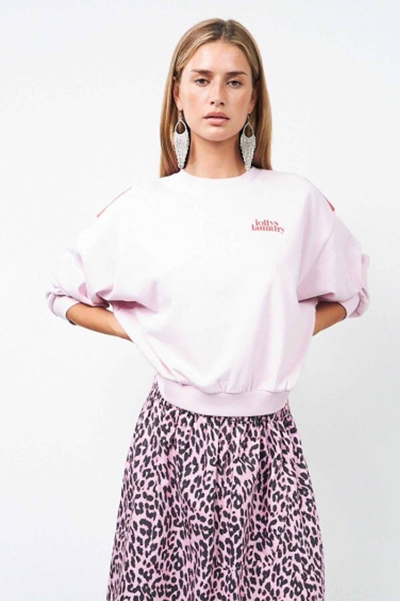 SydneyLL Sunset Sweatshirt LS 84 Light Pink - 25586-1020