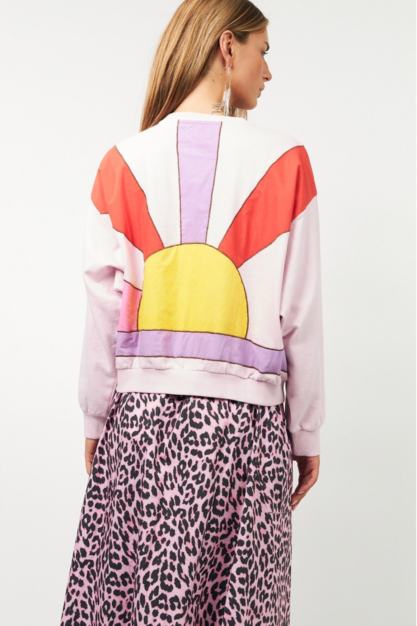 SydneyLL Sunset Sweatshirt LS 84 Light Pink - 25586-1020