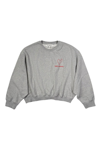 SydneyLL Sweatshirt LS 11 11 Grey Melange - 90069-1083 Thumbnail