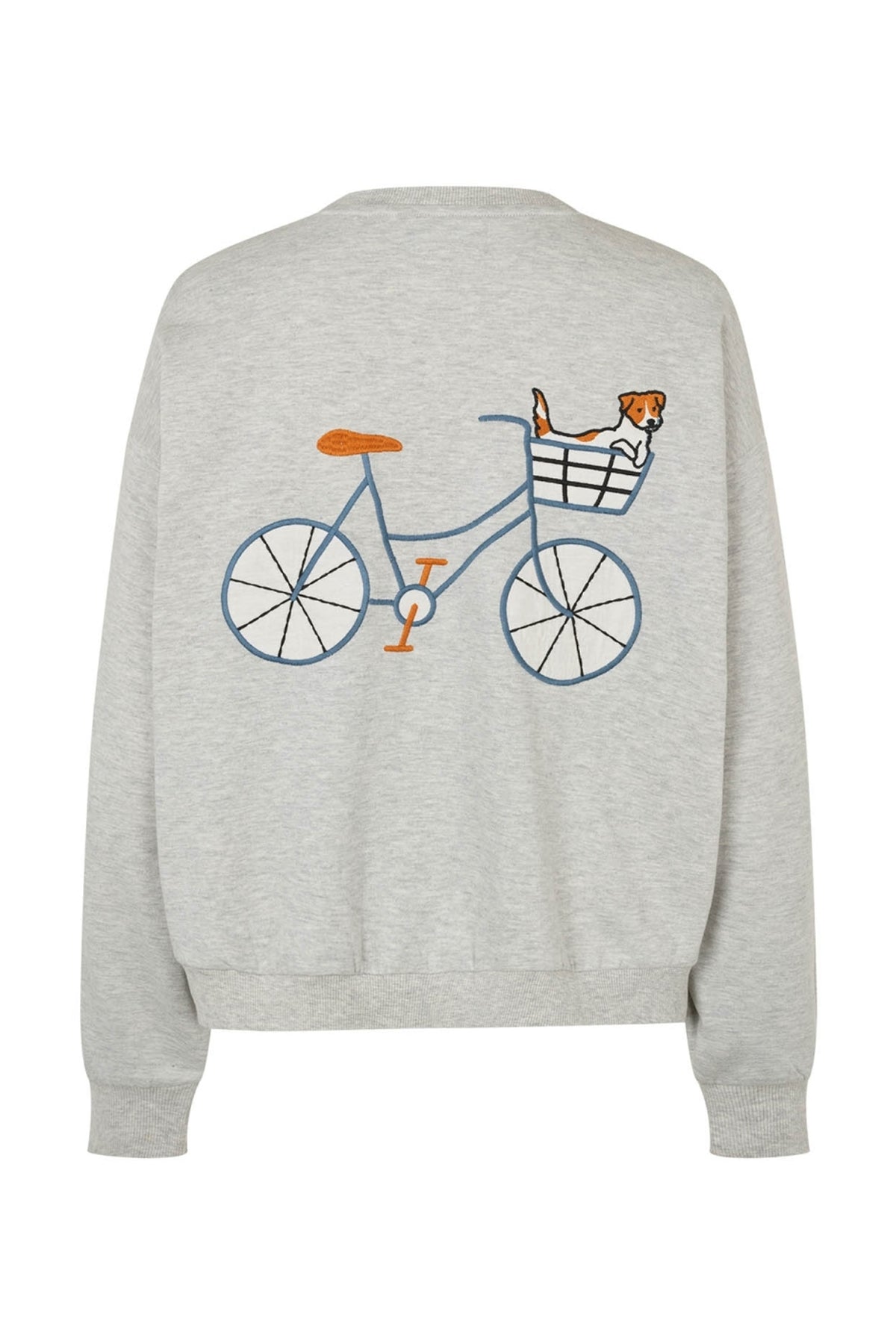 Sydneyll Dog Sweatshirt Ls Light Grey Melange - 26460-1045