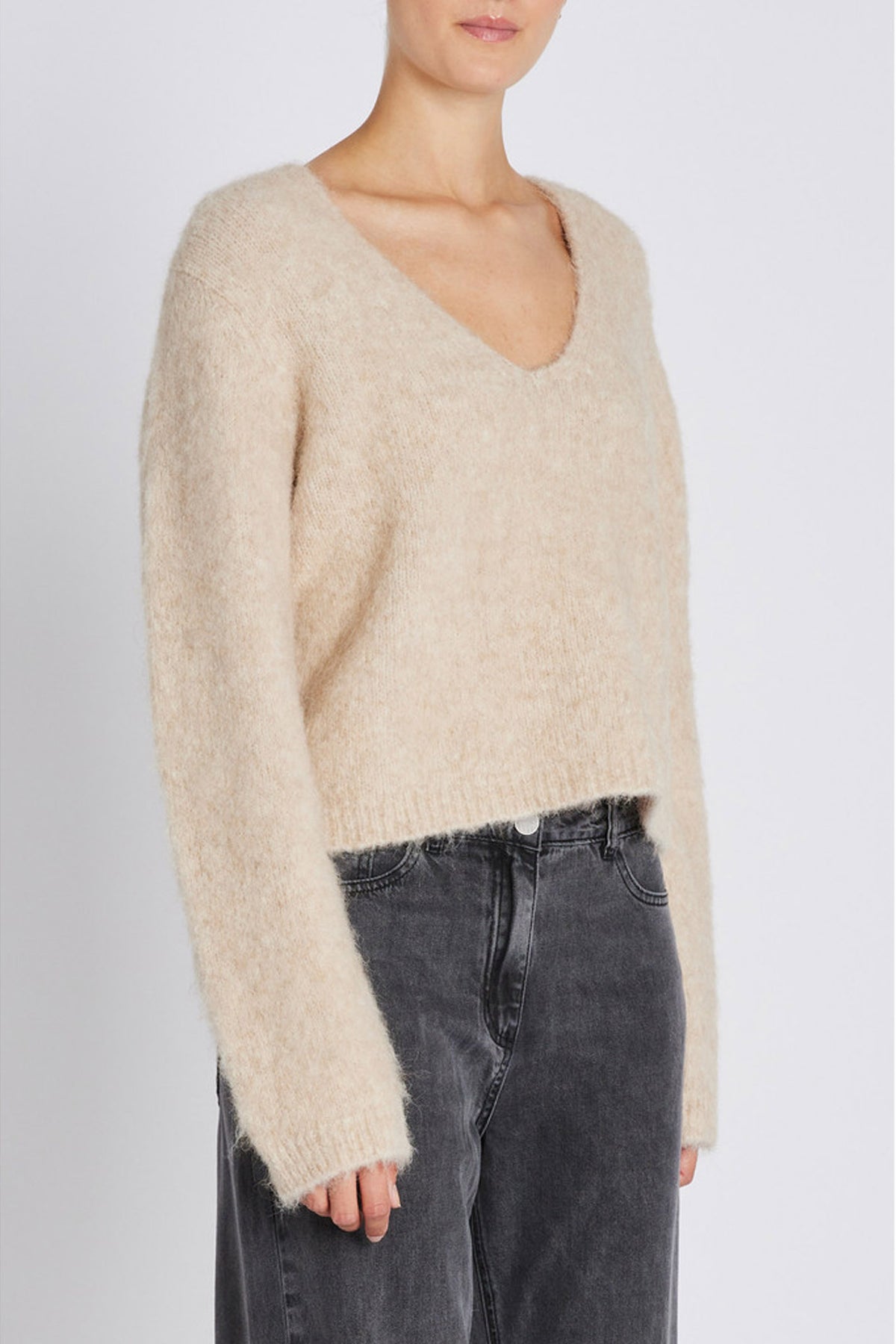 SyringabrushedBBElaia knit Beige - BBW4606