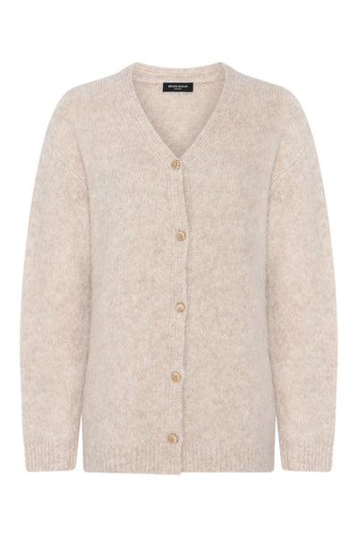 SyringabrushedBBVerna knit car Beige - BBW4607 Thumbnail