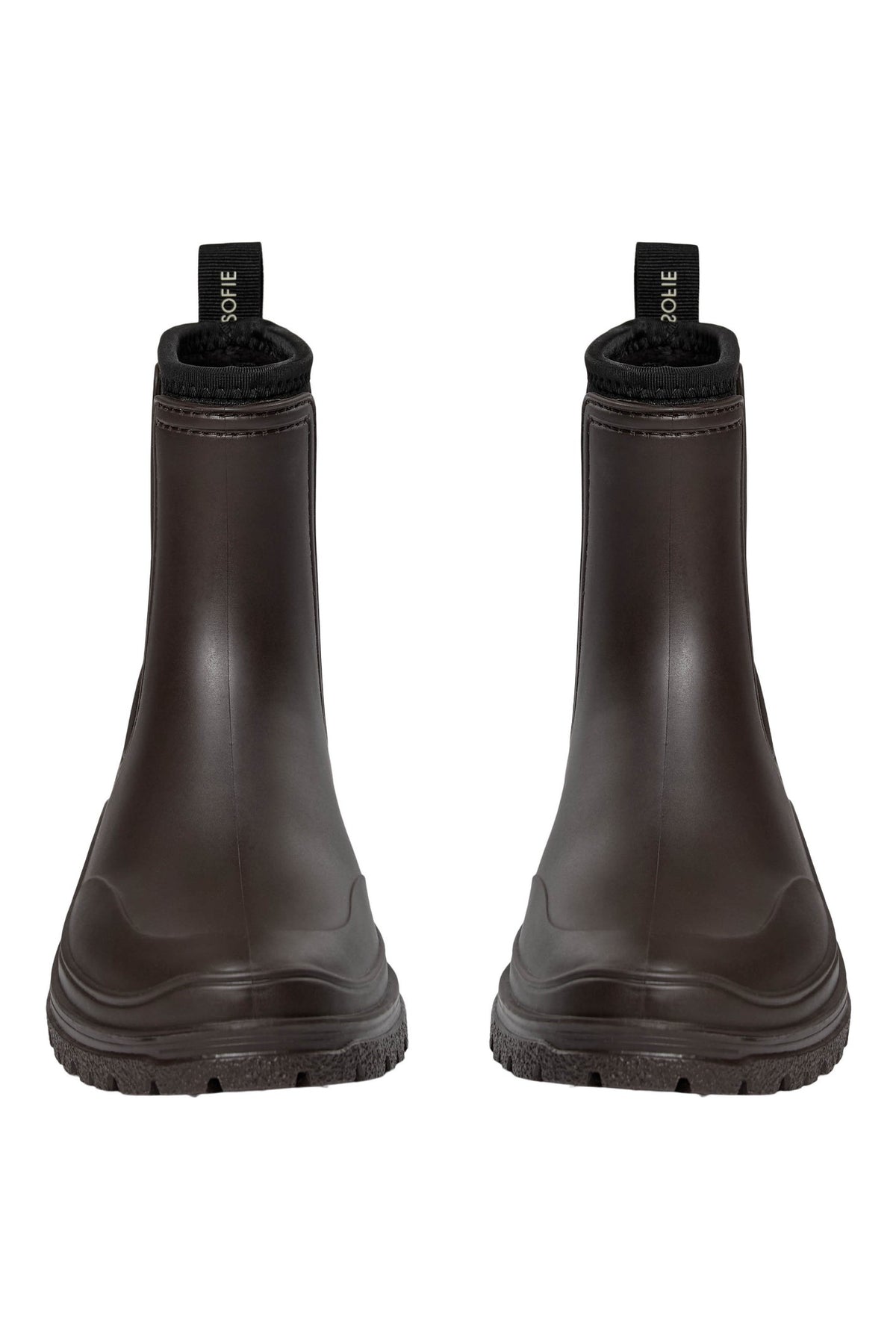 JODIESW RUBBER BOOT W. LINING 7162 Intense Brown - T488